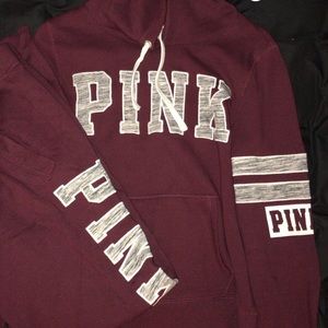 Pink Hoodie and Flare Joggers Set